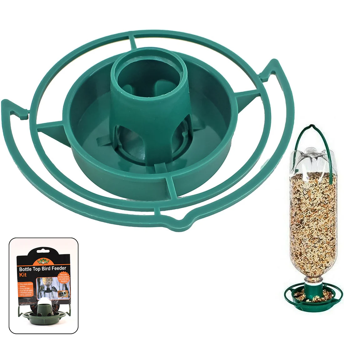 Outdoor Bird Feeder Hanging Plastic Hook