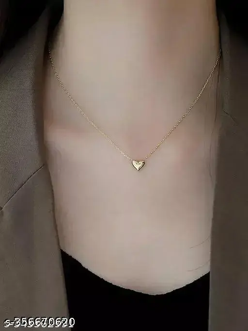 Fancy Micro Gold Plated Pendent Set