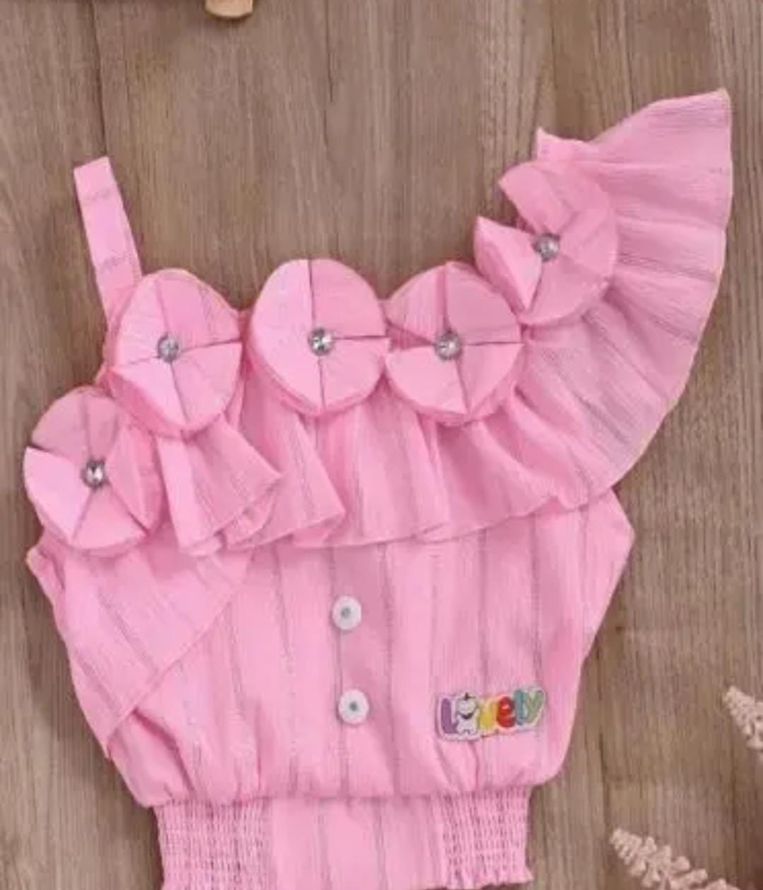 baby girls top pant set with bag