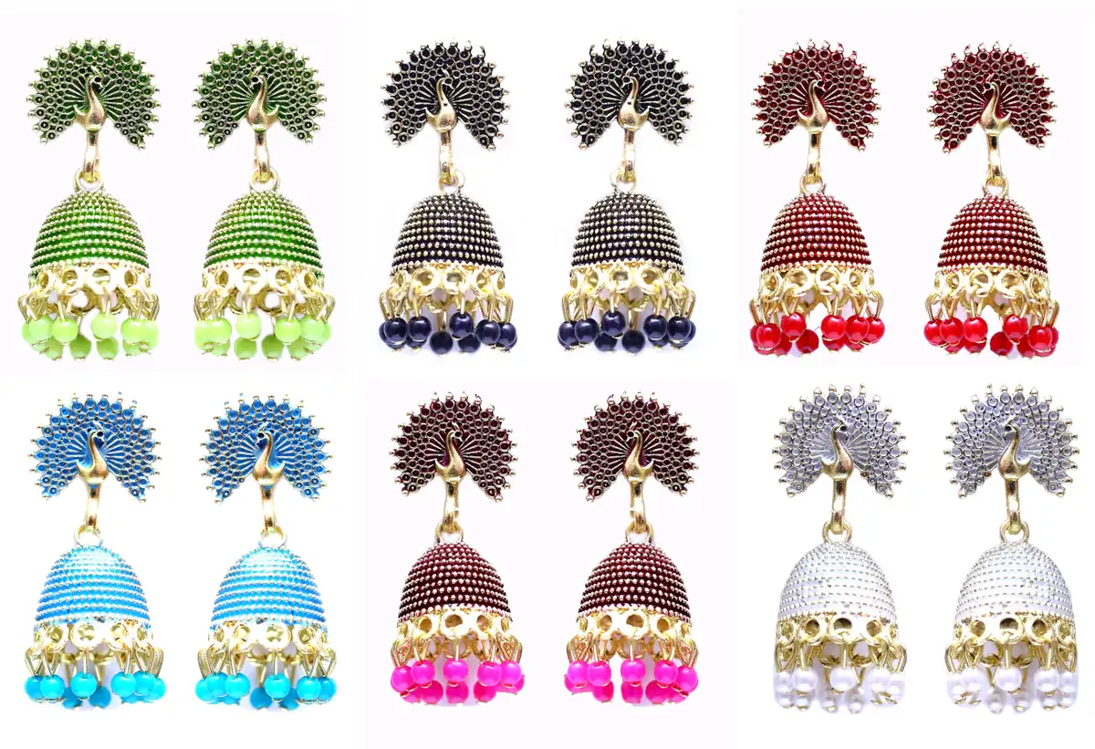 Metal Earring Set