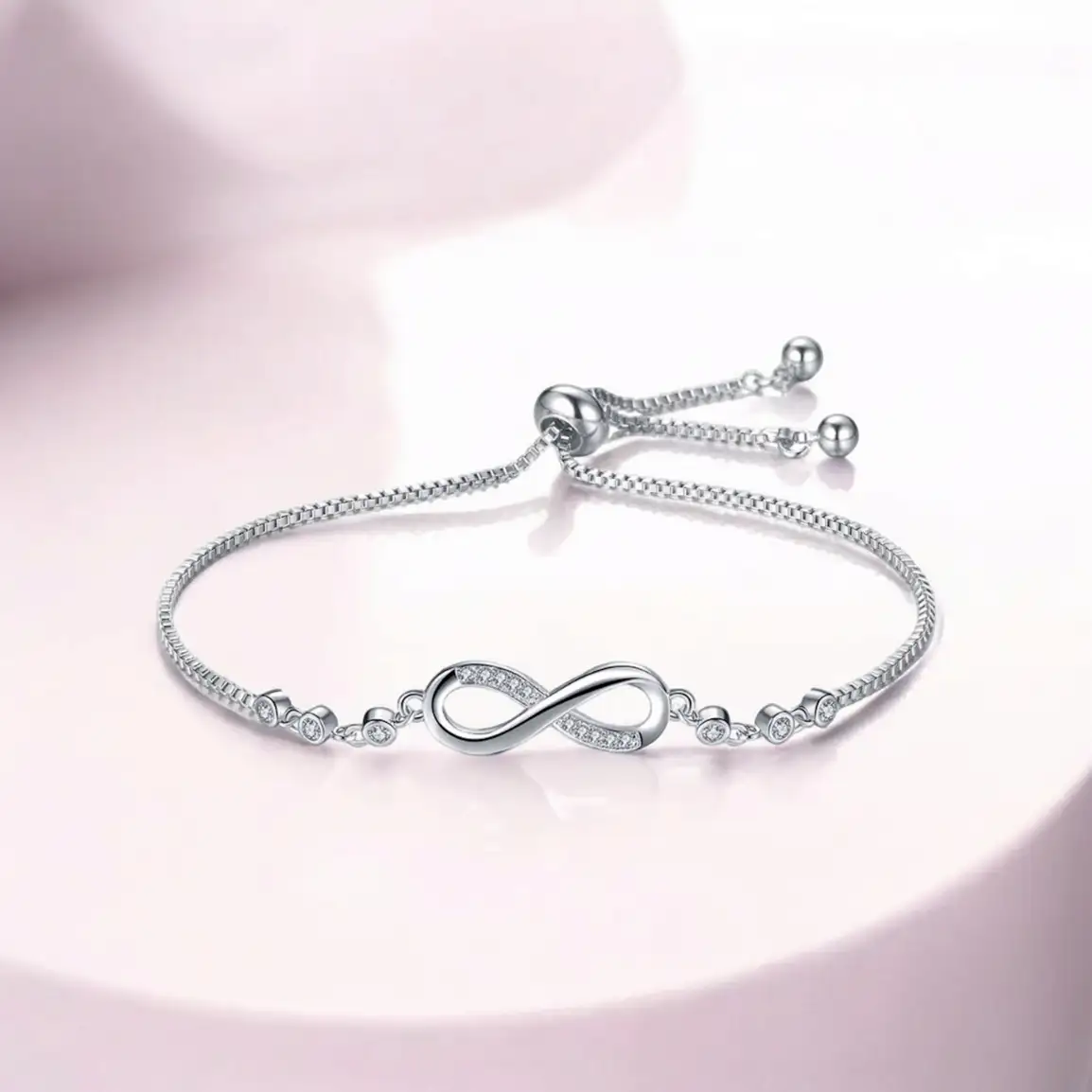 Nilu's Collection Copper Silver Charm Bracelet