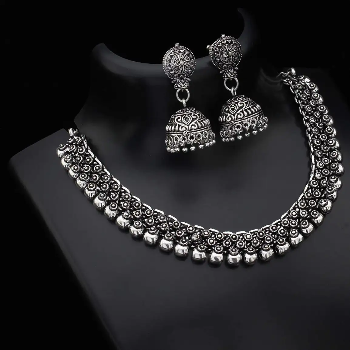 Brass Jewel Set (Silver)