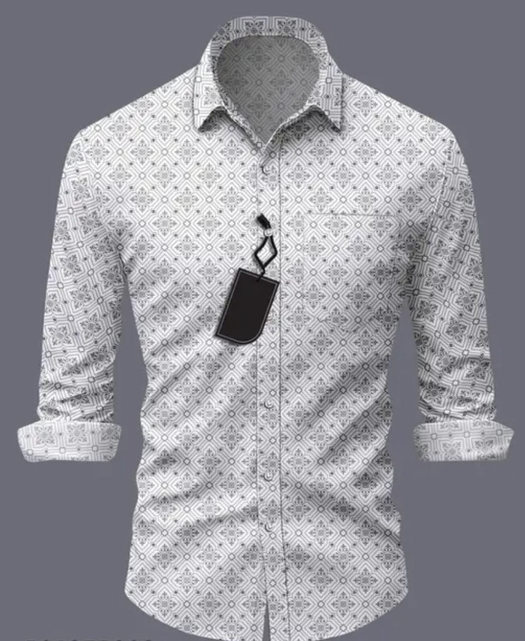 BrintiozMart Printed Formal Shirts For Mans