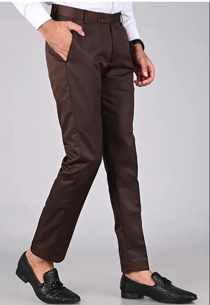 Mens Formal Trouser Pack Of 3 Black,Grey,Brown