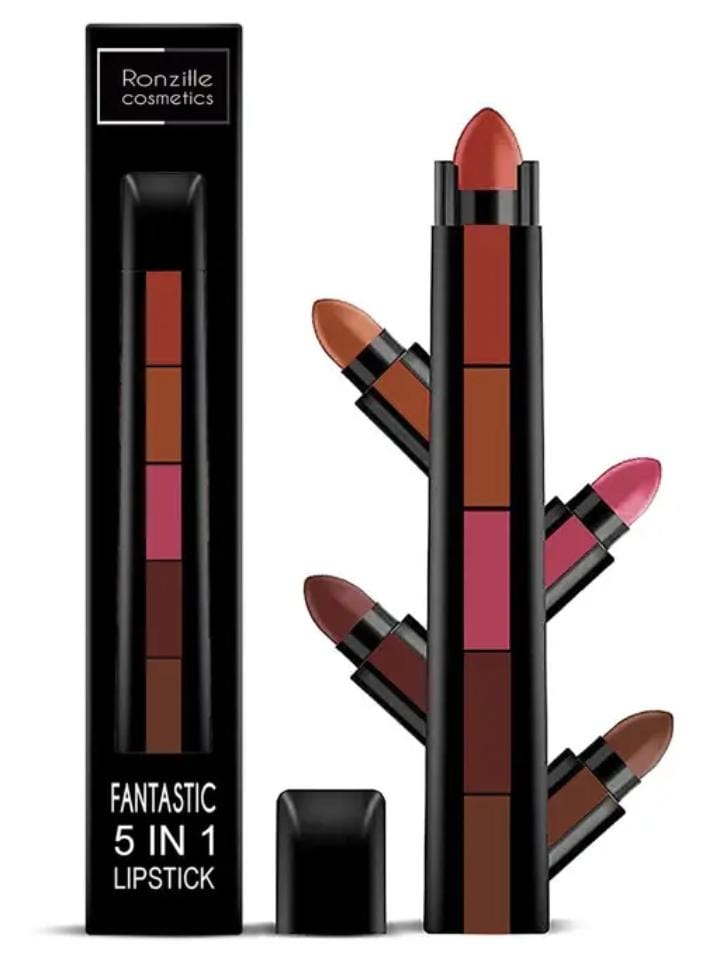 RONZILLE Fab 5 Step Lipstick 5 in 1 Lipstick