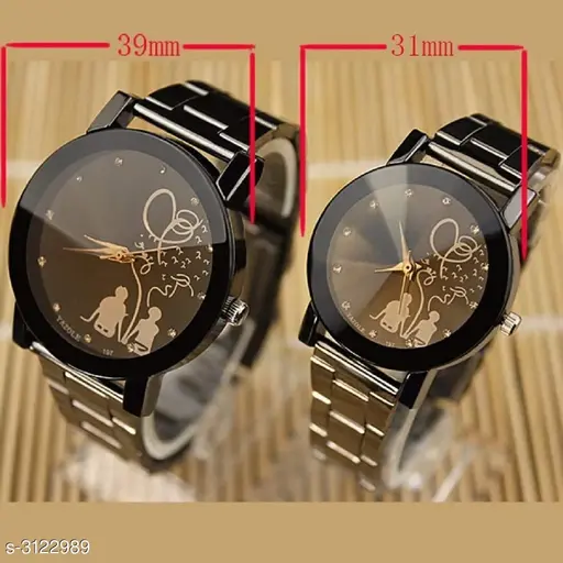 Antique Analog Couple Watch