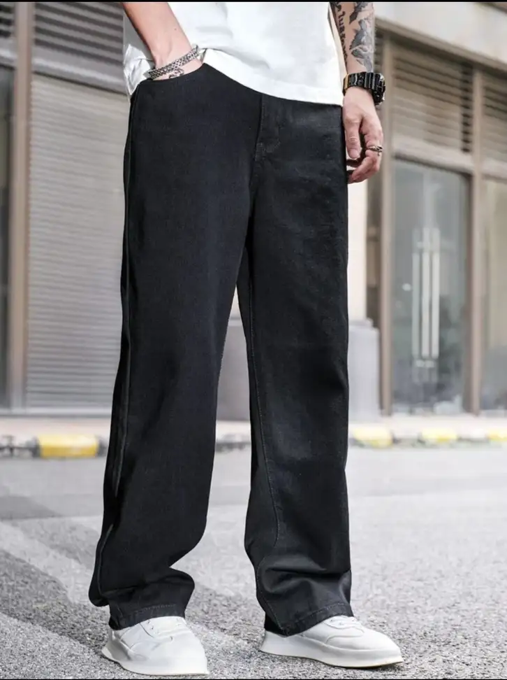 Boot-Leg Men Grey Jeans