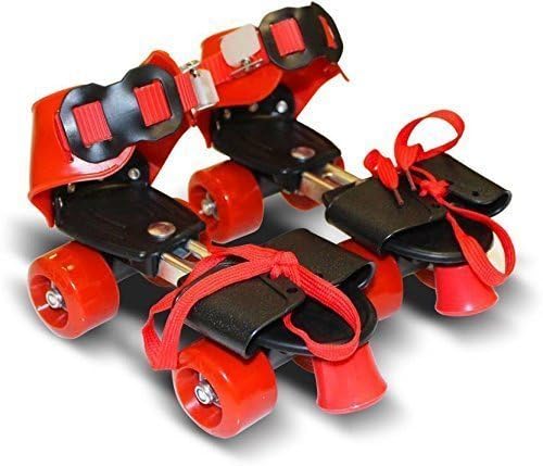 E Royal Shop® New Roller Skates for Kids Age Group 4-15 Years Adjustable Inline Skating Shoes (Multi Colour)