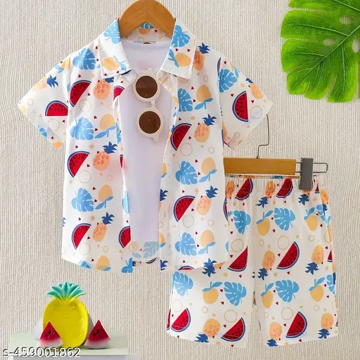 RAINBOW KIDS WATERMELON CO-ORDS (WHITE) NO INNER